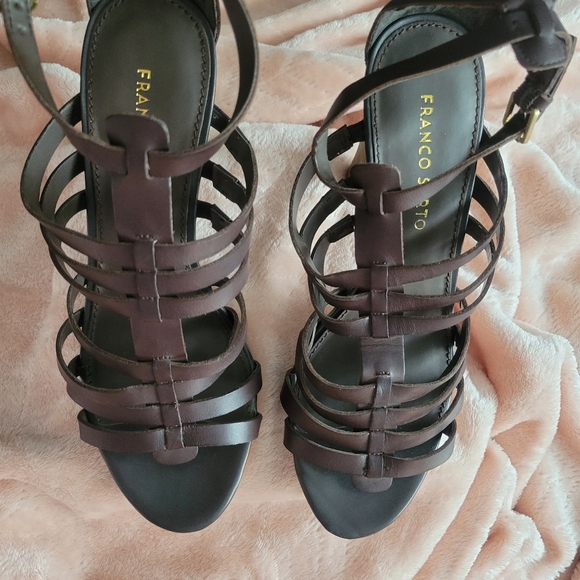 Franco Sarto Bauble Platform Sandals Size 10 - Picture 2 of 6